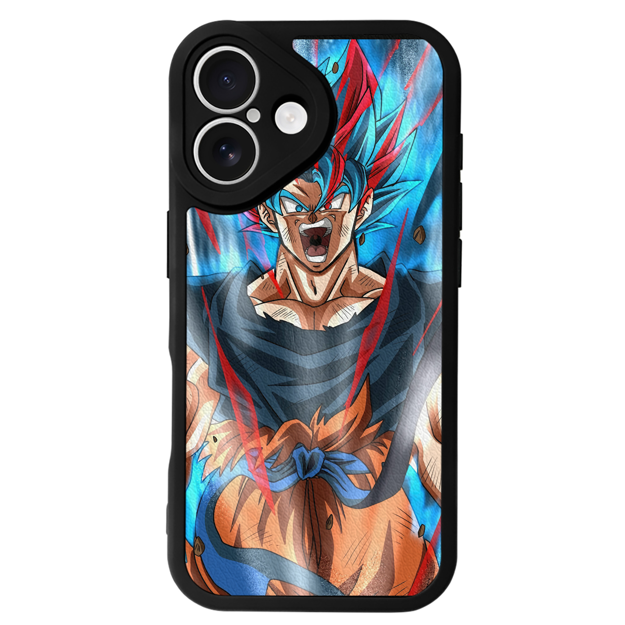 （画像用） ドラゴンボール DRAGON BALL 【iPhone 16シリーズ対応】シリコンスマホケース（レザー調） 材質：シリコン